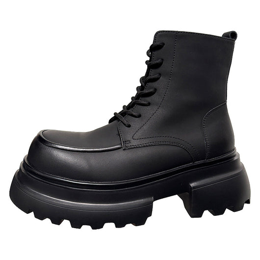 Botas Martin de Plataforma con Aumento de 7CM - Estilo Casual Elevado - Image 5