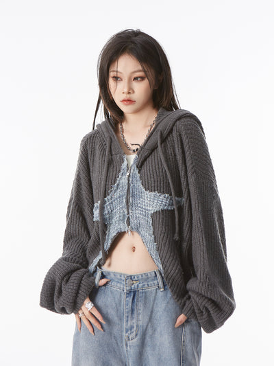 Chaqueta Suéter Tejida Oversized para Mujer - Image 6