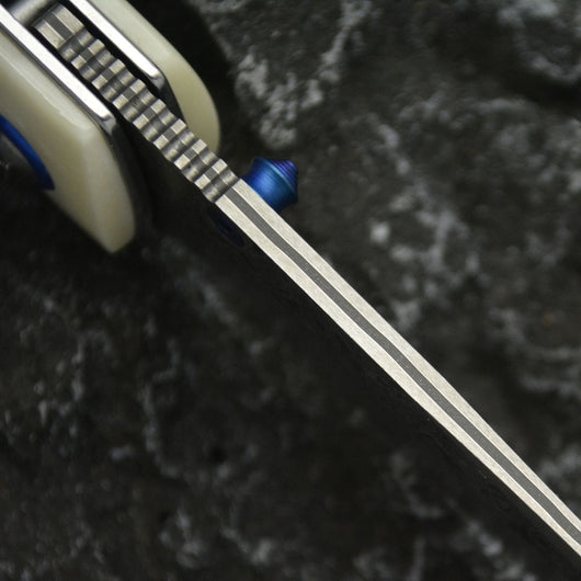 Cuchillo Plegable de Acero Damasco Premium - Portátil y Resistente - Image 19