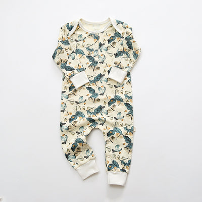 Enterizo de Algodón con Cuello y Estampado para Bebé - Image 14