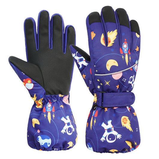 Chamarra Impermeable Acolchada de Terciopelo para Niños y Niñas - Image 6
