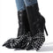 Botas Stiletto con Moño - Tacón Alto Elegante