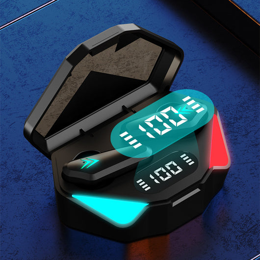Auriculares Gaming Bluetooth de Baja Latencia con Pantalla Digital