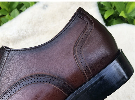 Zapatos de Cuero Grabado para Traje Ejecutivo - Image 16