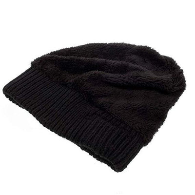 Gorra plana tejida cálida - Image 6