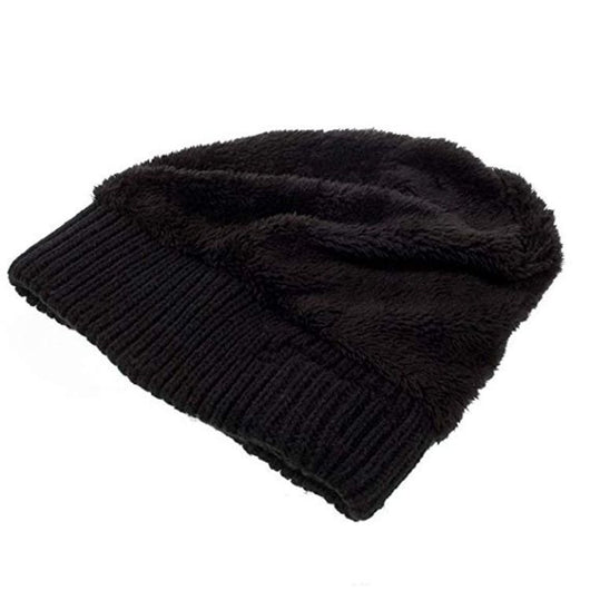 Gorra plana tejida cálida - Image 6