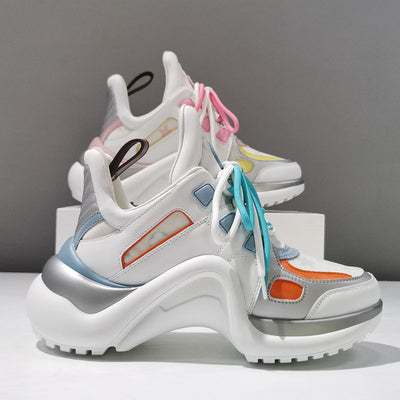 Zapatillas Deportivas Casuales con Suela Gruesa para Mujeres - Image 8