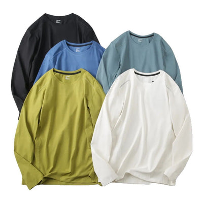 Camiseta Deportiva Manga Larga Transpirable de Secado Rápido - Image 4