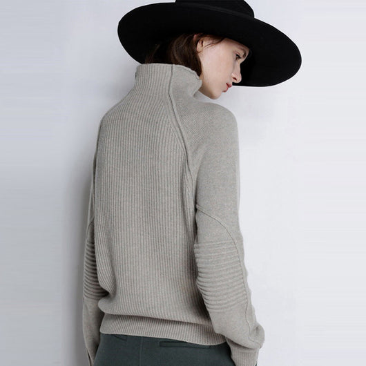 Suéter de Cuello Alto en Cashmere para Mujer - Image 13