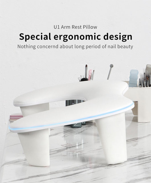 Soporte Desmontable de Dos Manos para Almohada de Uñas - Image 11