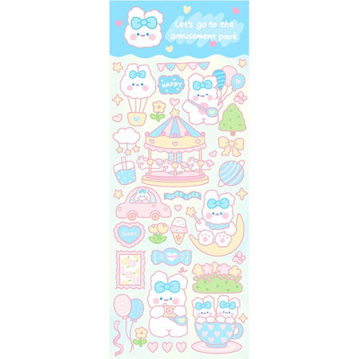 Agenda Notebook PVC Impermeable con Stickers Decorativos - Image 8