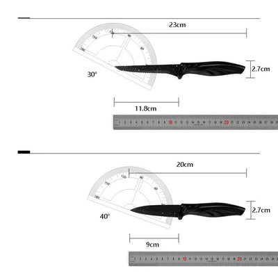 Juego Completo de 17 Cuchillos de Acero Inoxidable para Cocina - Image 14