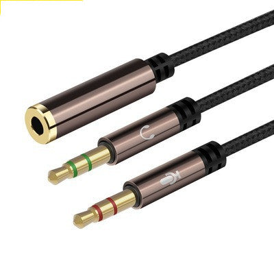 Cable Adaptador 2 en 1 para Audífonos de Celular a PC/Laptop (Audio y Micrófono) - Image 8