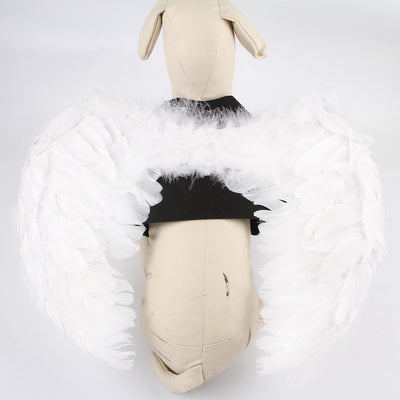 Alas de Ángel para Mascotas - Disfraz de Perro con Pecho-Espalda - Image 12