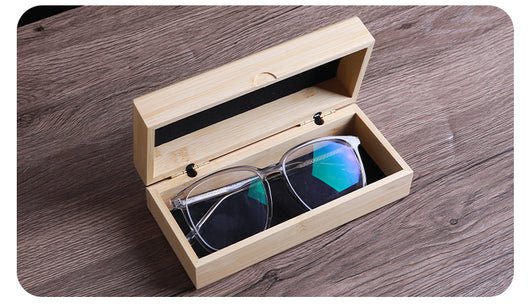 Estuche Organizador de Bambú para Gafas - Caja de Almacenamiento Elegante - Image 12