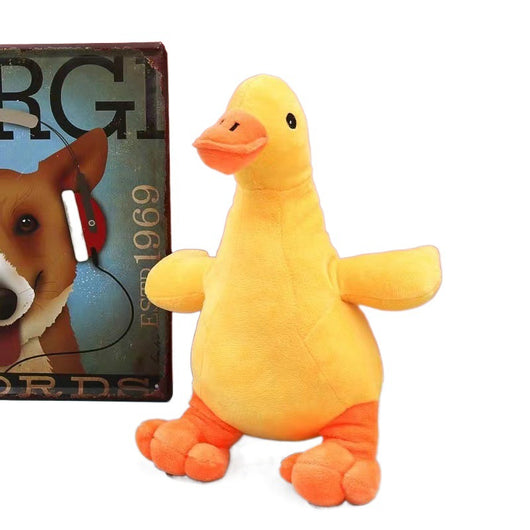 Juguete para Perros Pato Sonoro de Peluche - Resistente y Entretenido - Image 4