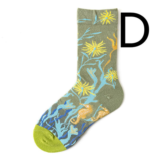 Calcetines Retro para Hombre de Algodón Premium - Image 14