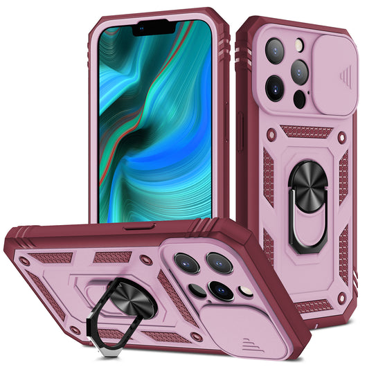 Funda Magnética para Celular con Ventana Deslizable y Soporte - Image 4