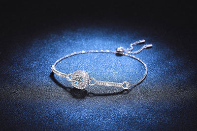 Pulsera de Plata Esterlina con Dije Cuadrado para Mujer - Image 8