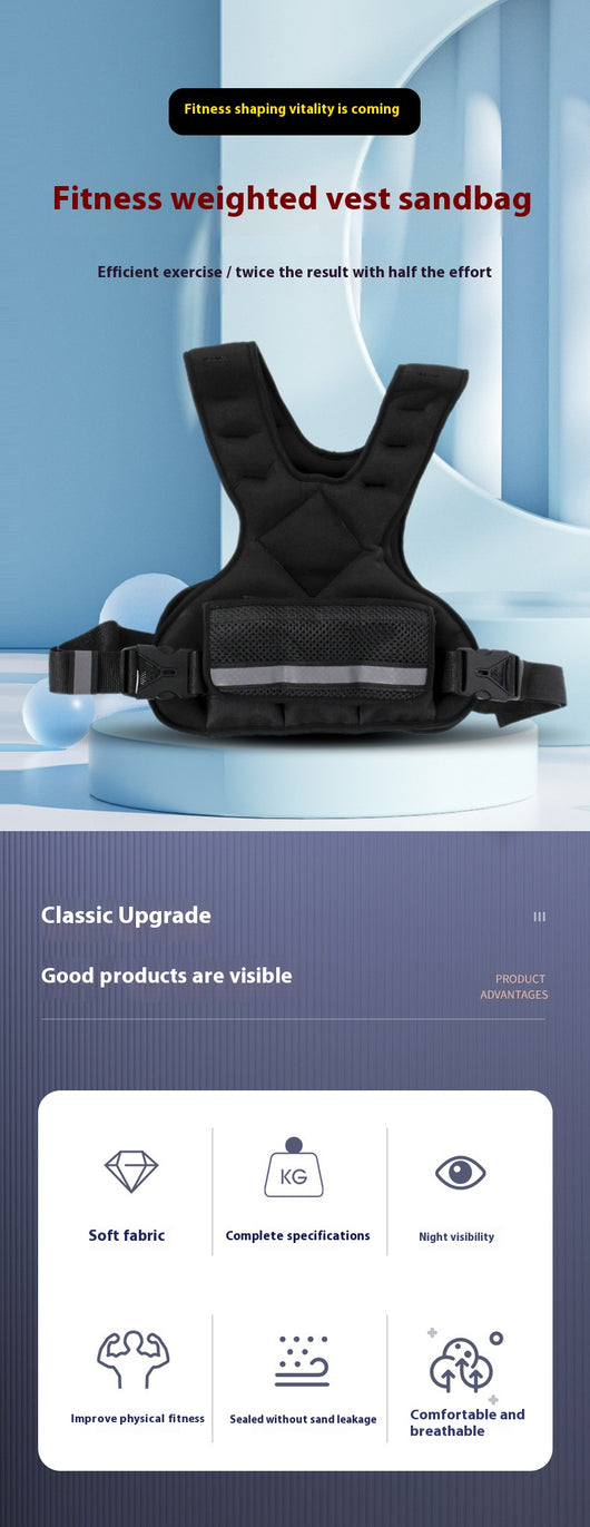 Chaleco de Peso Ajustable para Running y Entrenamiento Funcional - Image 7