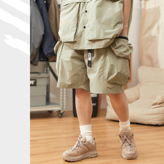 Shorts de Trabajo Harajuku con Bolsillos Grandes y Diseño Urbano - Image 12
