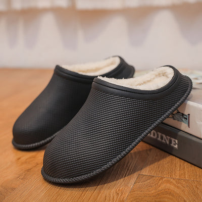Pantuflas de Pareja Antideslizantes con Soporte de Lana y Algodón - Image 4