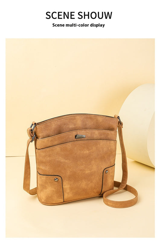 Bolso Bandolera Retro Multicapa PU - Diseño Minimalista de Alto Nivel - Image 28