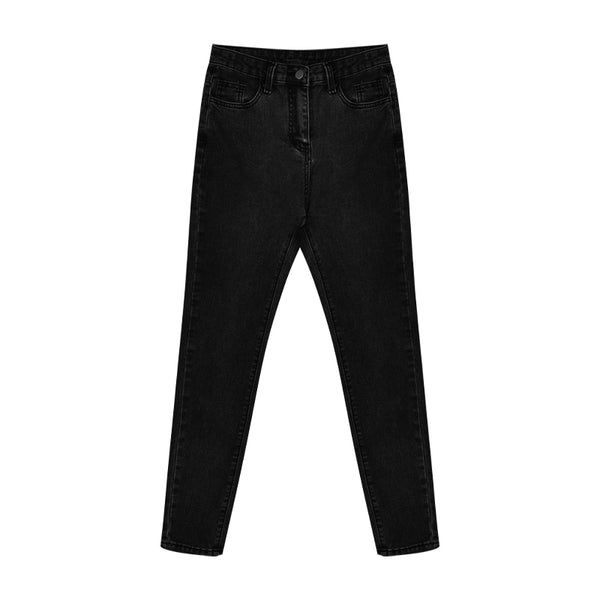 Pantalones Rectos Clásicos de Cintura Alta