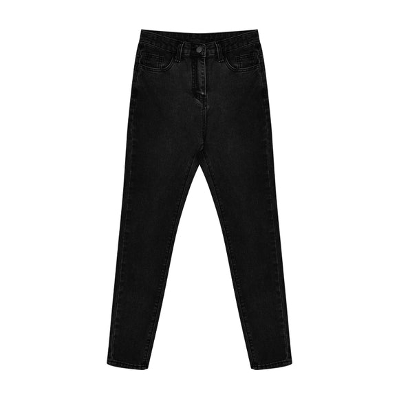 Pantalones Rectos Clásicos de Cintura Alta