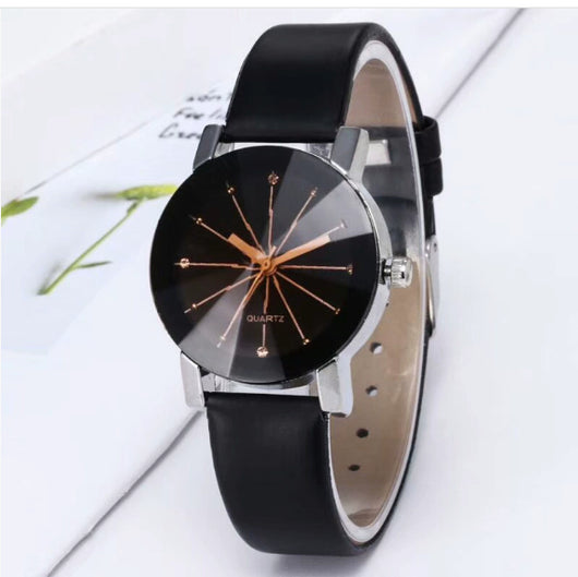 Reloj de Pulsera Hombre GENVIVA Cuarzo Acero Inoxidable Cuero Premium - Image 3