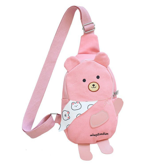Bolsa Mensajero Canvas con Personalidad - Bolso de Hombro Versátil - Image 2