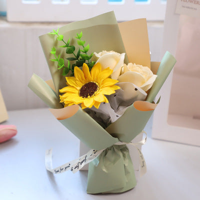 Ramo de Rosas Jabón Simulado 520 - Regalo Romántico para San Valentín - Image 19