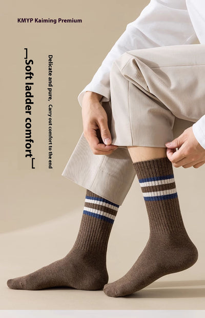 Calcetines Deportivos de Algodón Puro para Hombre - Talla Grande, Transpirables y Cómodos - Image 17