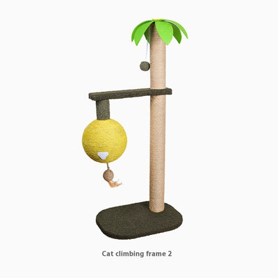 Árbol Rascador para Gatos con Fibra de Coco y Plataformas de Escalada - Image 5