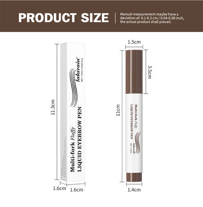 Lápiz de Cejas Multifork de Larga Duración Resistente al Agua - Image 17