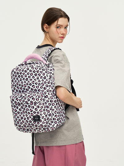 Mochila Casual Leopardo Gran Capacidad - Perfecta para Viajes - Image 9