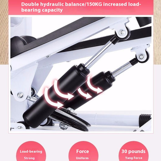 Máquina Elíptica Hidráulica Multiacción con Plataforma Vibratoria - Image 3