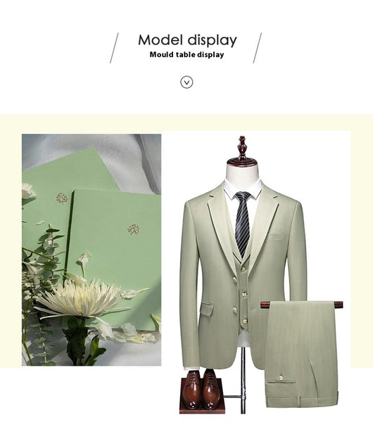 Conjunto de Blazer Casual y Pantalón Formal para Hombre - Image 12