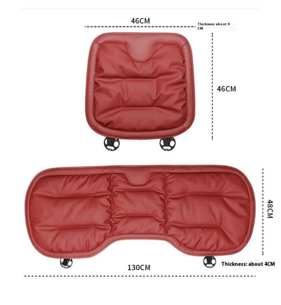 Juego de Cojines para Asiento de Auto en Cuero Antiensuciamiento - Set de 3 Piezas Invierno - Image 42
