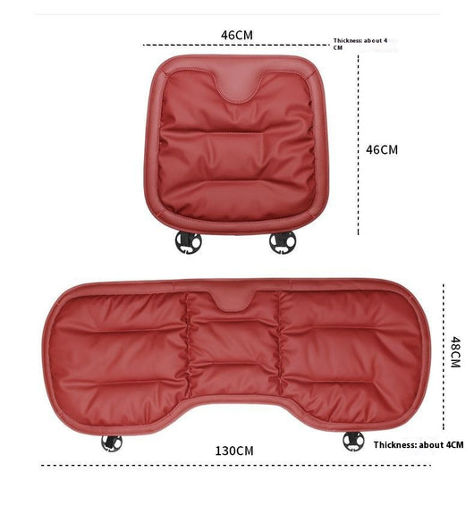 Juego de Cojines para Asiento de Auto en Cuero Antiensuciamiento - Set de 3 Piezas Invierno - Image 42