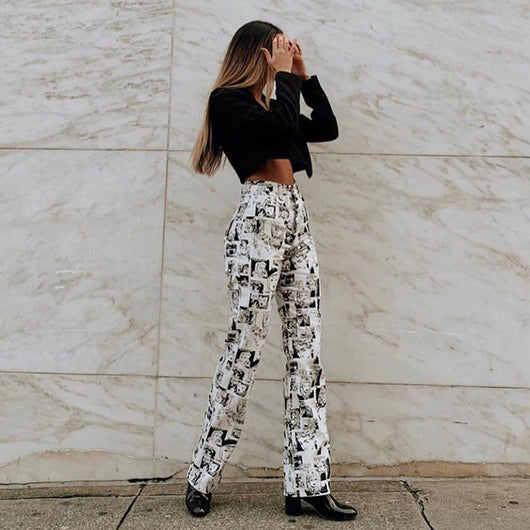 Pantalones Hipster con Estampado Cómics Urbano - Image 13