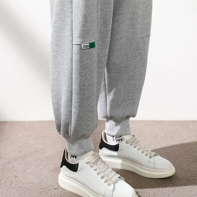 Pantalones Deportivos Casuales Grises para Hombre - Estilo Moderno y Confort - Image 13