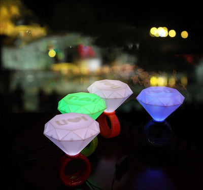 Lámpara Nocturna LED Diamante Degradado Multicolor - Image 3