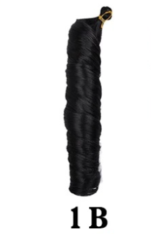 Extensiones de Cabello Crochet Ondas Sueltas Africanas con Asa - Rizo Grande - Image 5