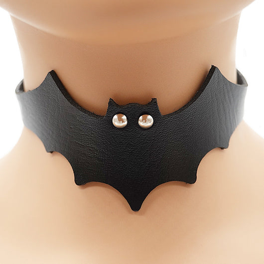 Accesorio Halloween Collar Clavícula en Forma de Murciélago