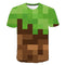 Playera Estampada 3D Cuello Redondo - Diseño Personalizado y Moderno