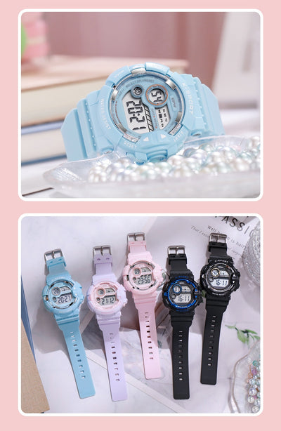 Reloj Deportivo Luminoso Multifuncional Resistente al Agua para Niños - Image 21