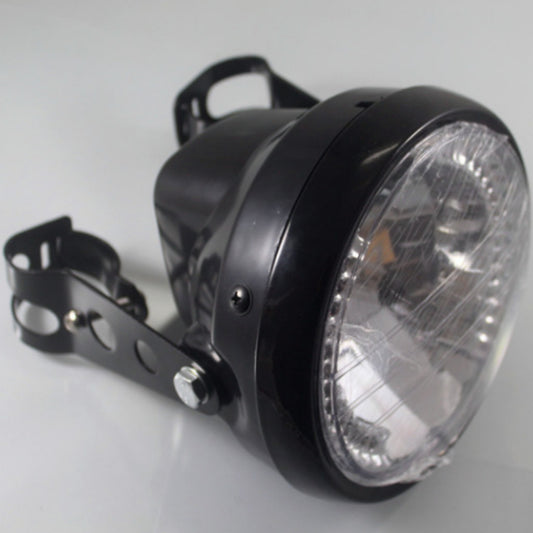 Faro de Moto con Direccionales Integradas para Cafe Racer y Custom