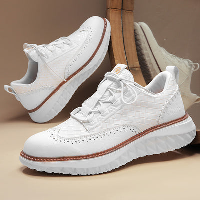 Tenis Deportivos Transpirables con Textura Tejida para Hombre - Image 17