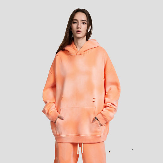 Suéter Oversized Fleece Desgastado - Image 5